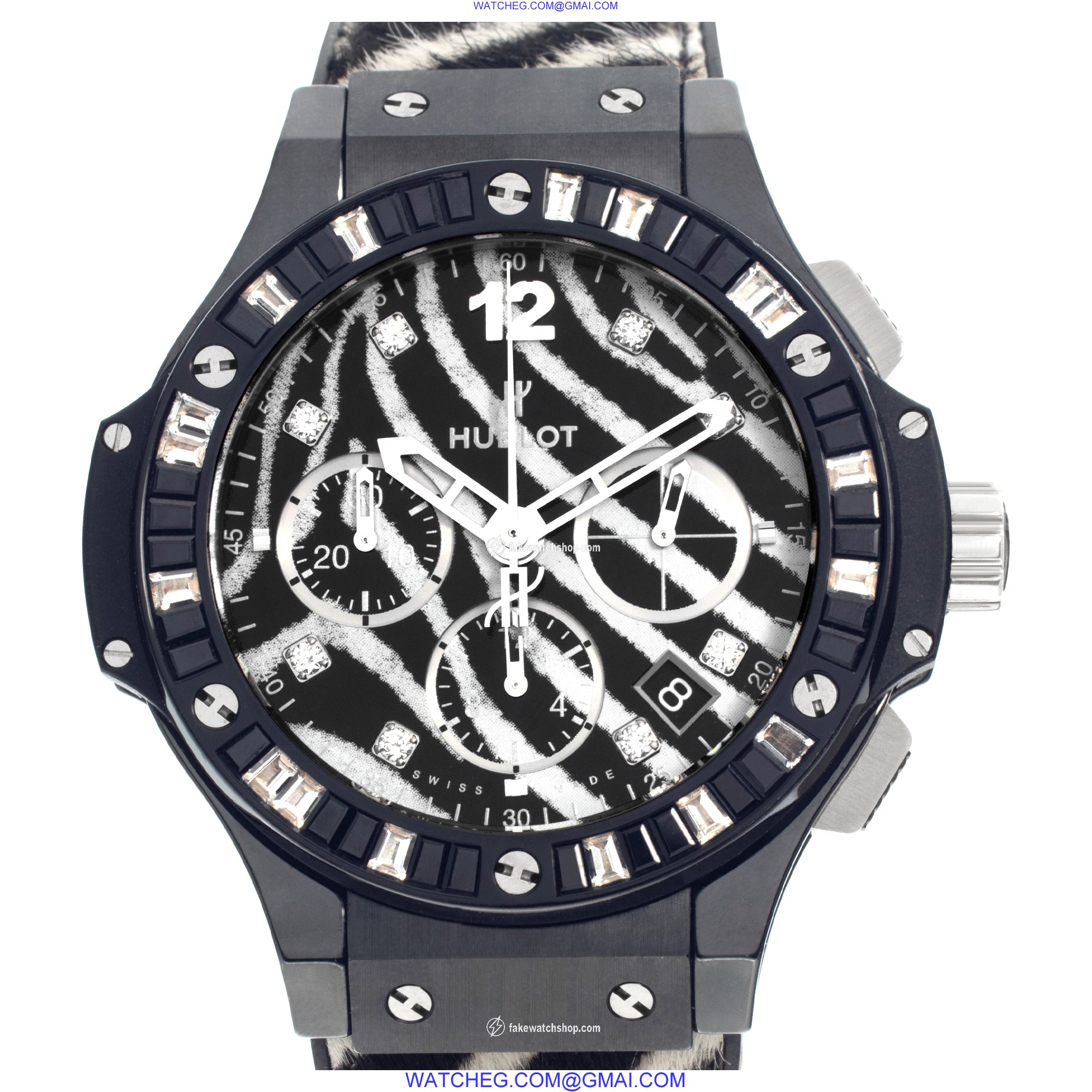 Hublot 341.cv.7517.vr Big Bang Automatic Unisex Stainless steel & ceramic