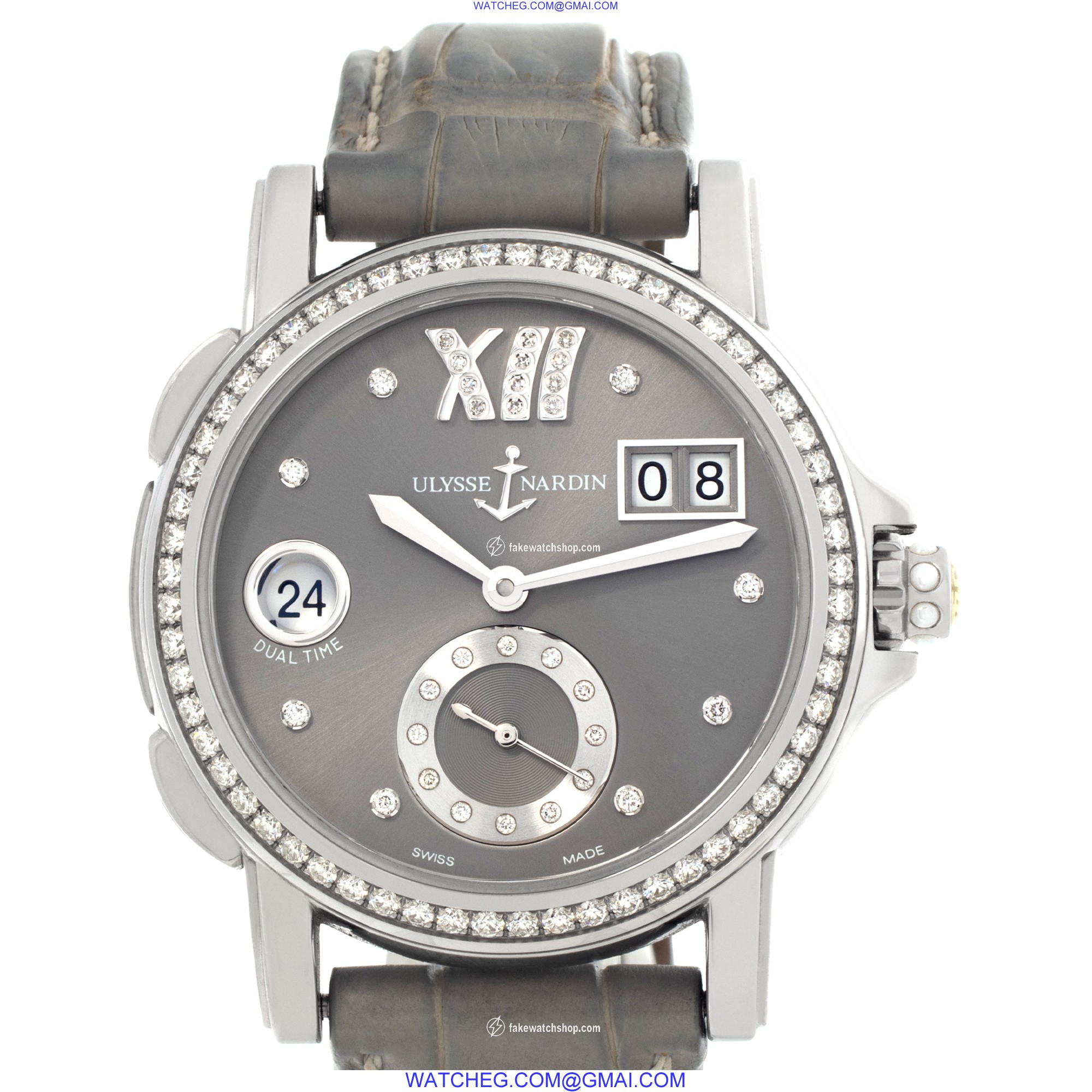 Ulysse Nardin 243-22 Big Date Automatic Female Stainless Steel