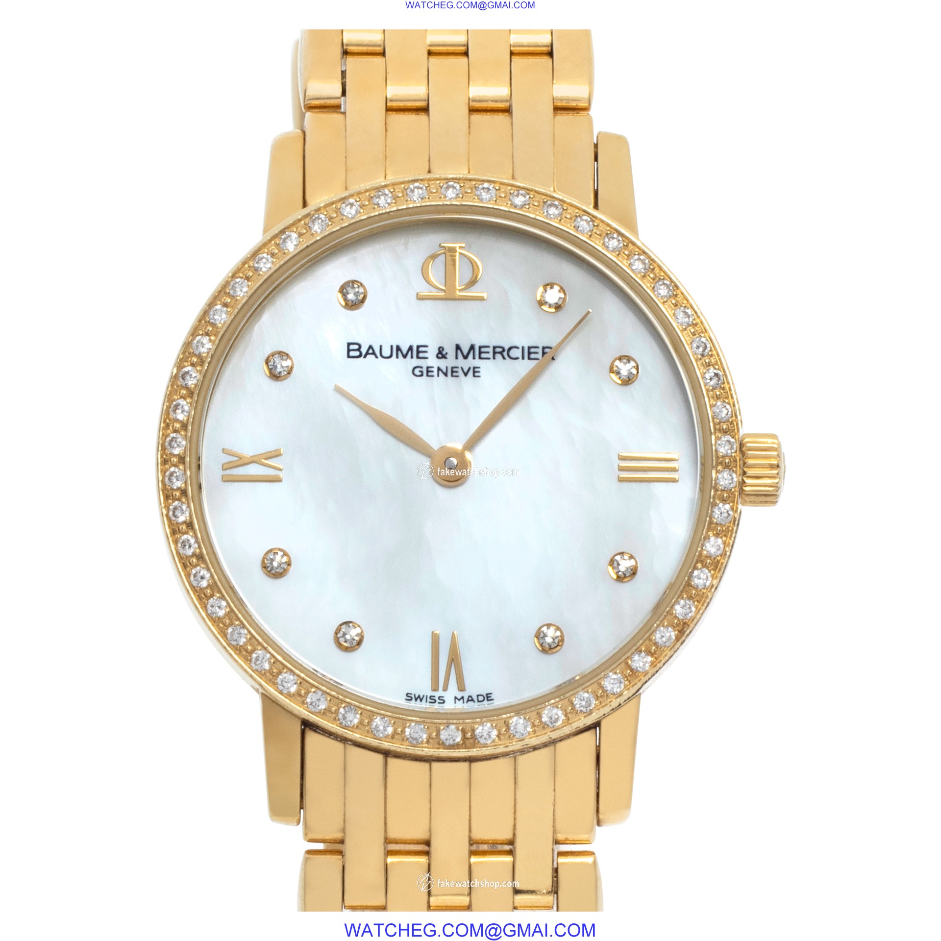 Baume & Mercier 4642807 Classic Quartz Female 18k yellow gold