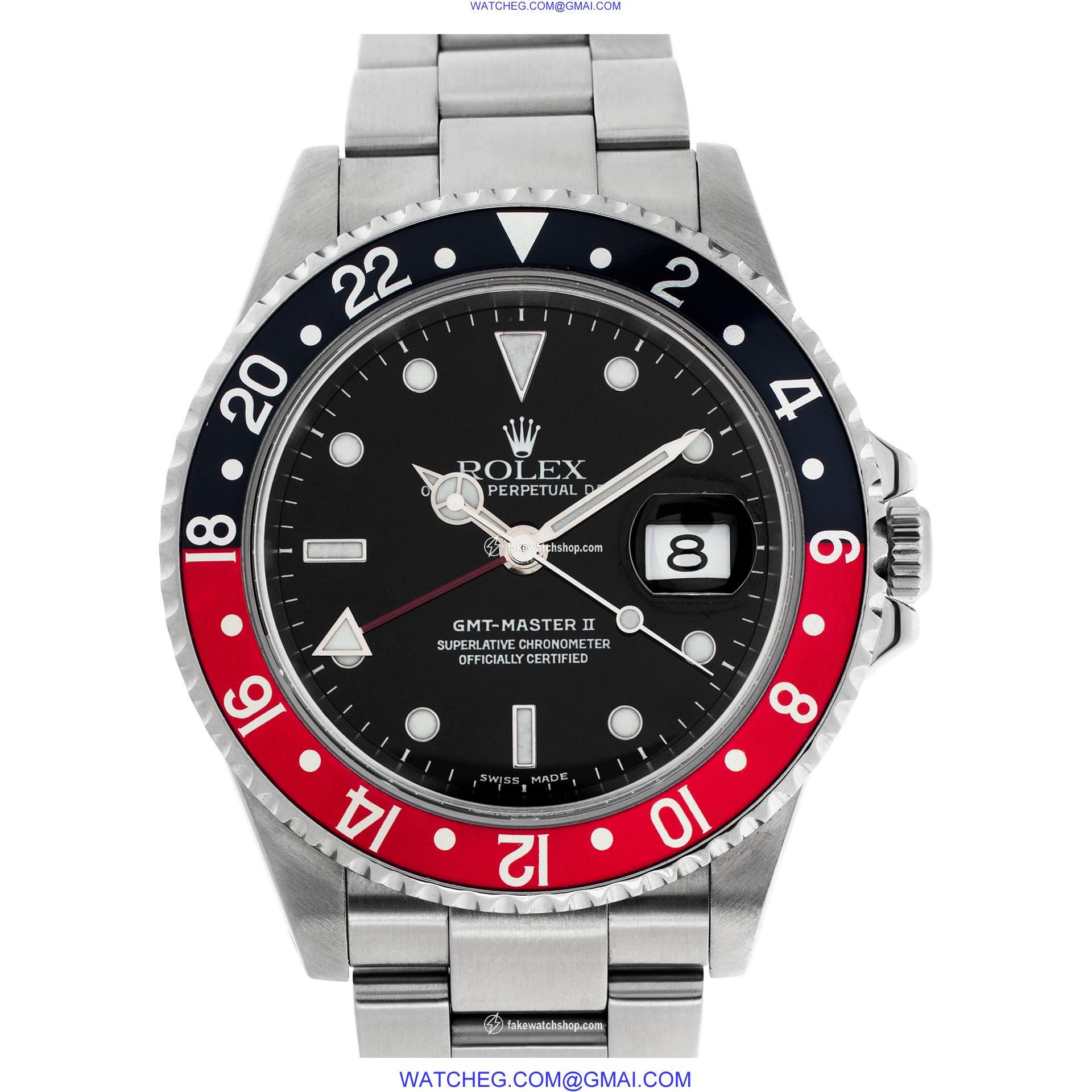 Rolex 16710 GMT-Master Automatic Male Stainless Steel