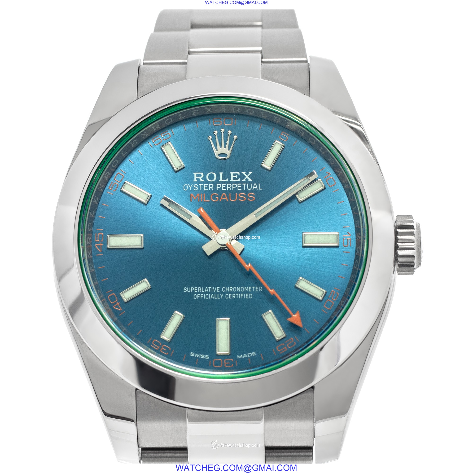 Rolex  116400GV Milgauss Automatic Male Stainless Steel