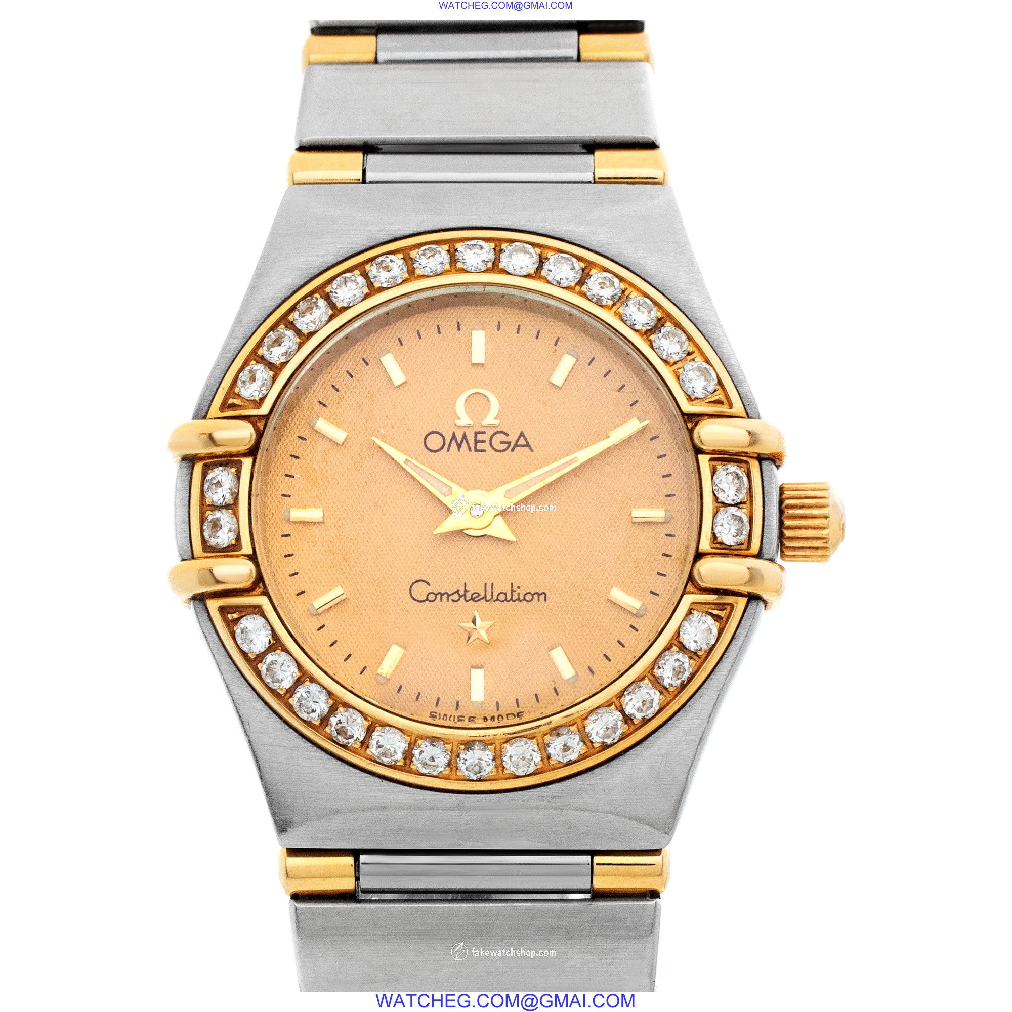 Omega 56900561 Constellation Quartz Female 18k gold & Stainless Steel
