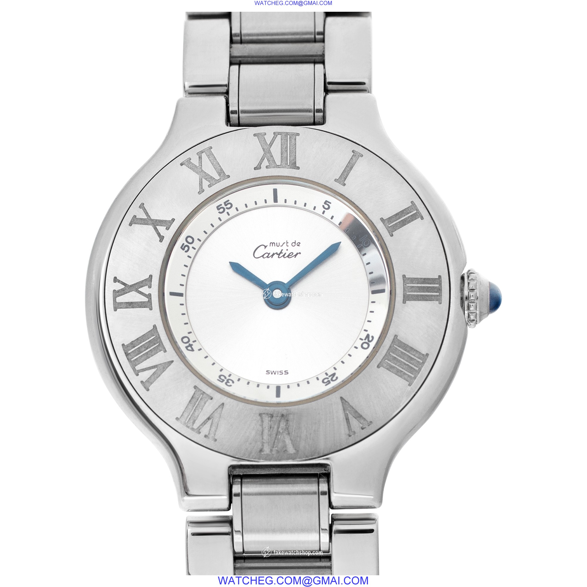 Cartier W10109T2 Must 21 Quartz Female Stainless Steel