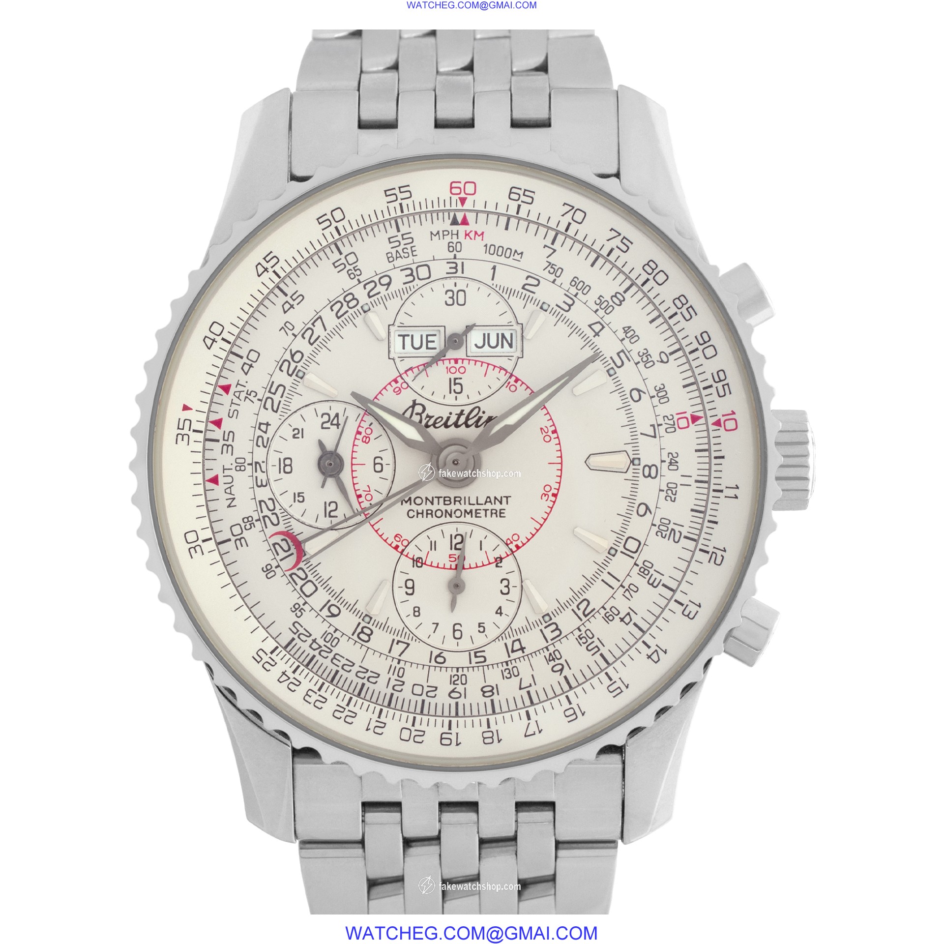 Breitling A21330 Montbrillant Automatic Male Stainless Steel