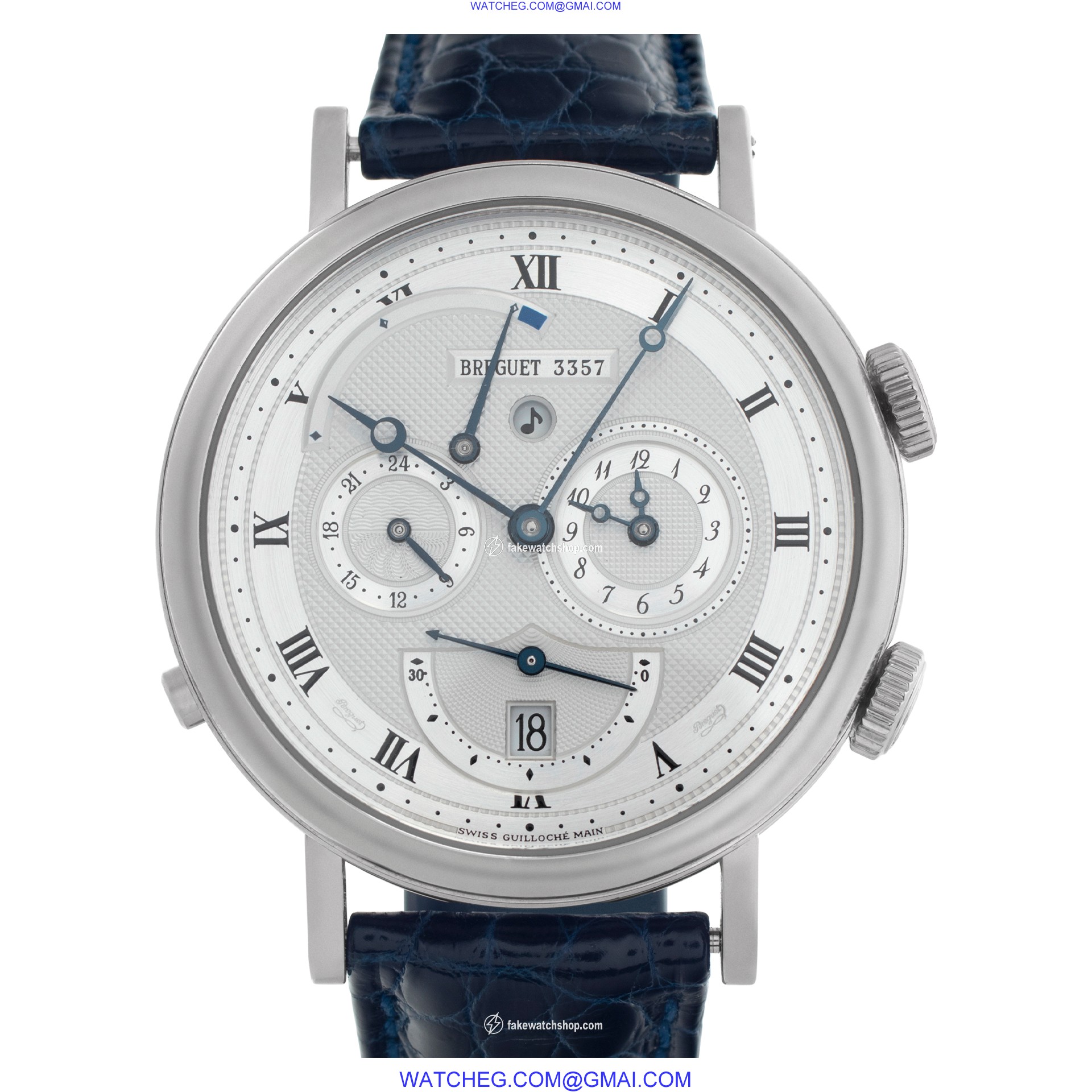 Breguet 5707 Le Reveil Du Tsar Automatic Male 18k White Gold