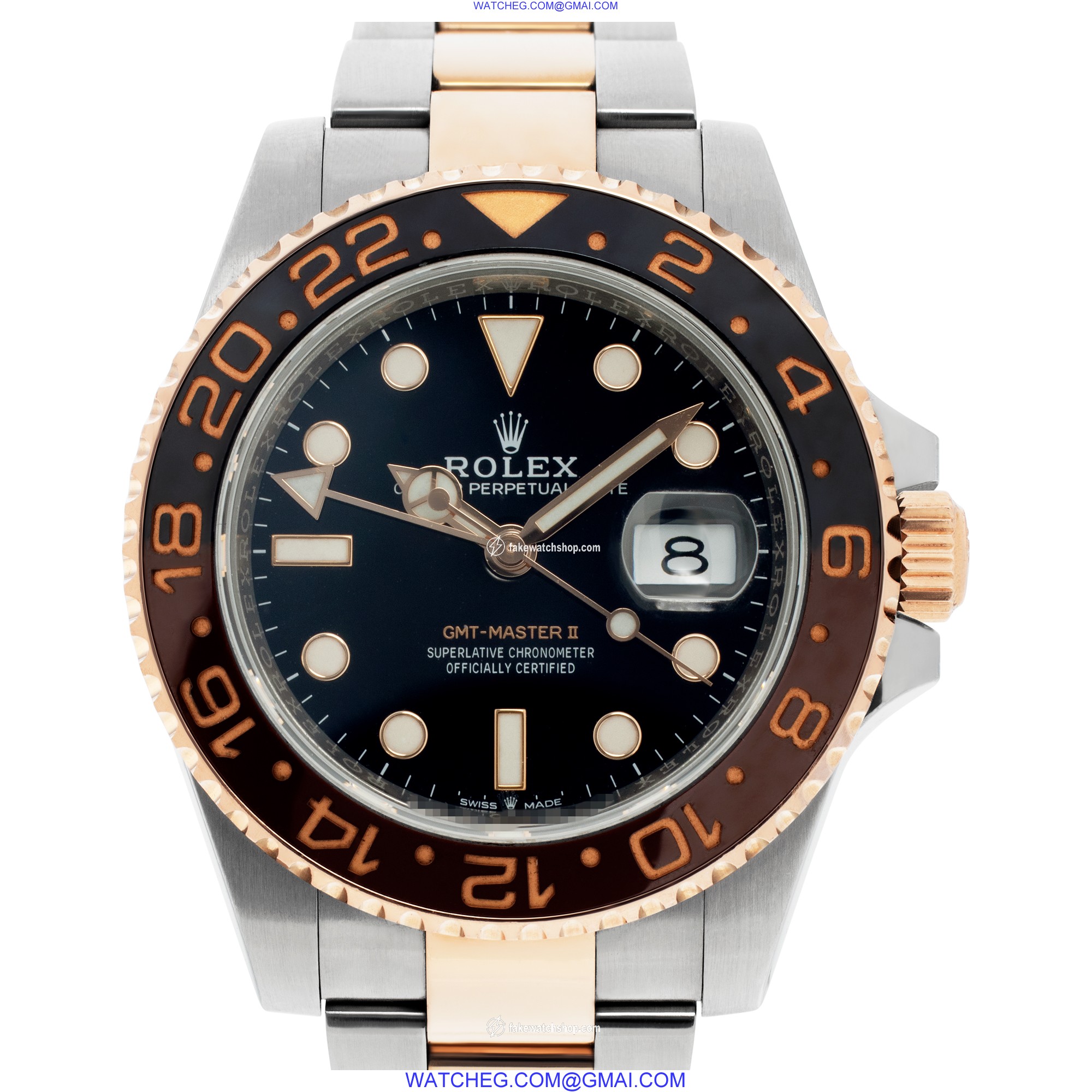 Rolex 126711CHNR GMT-Master II Automatic Male Stainless Steel