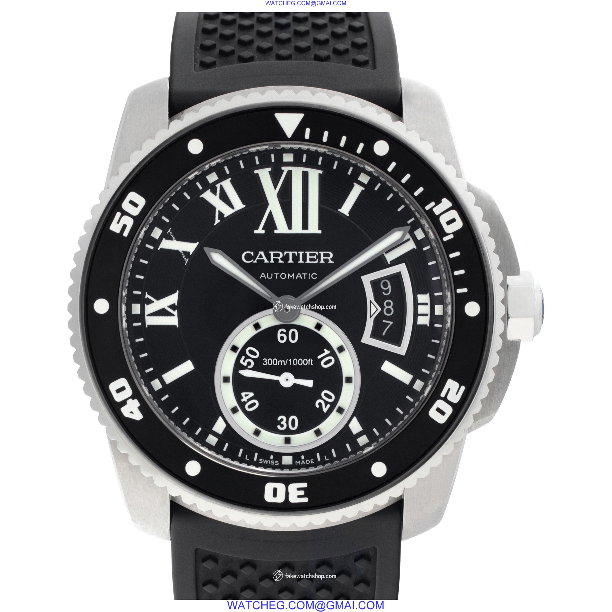 Cartier W7100056 Calibre Automatic Female Stainless Steel