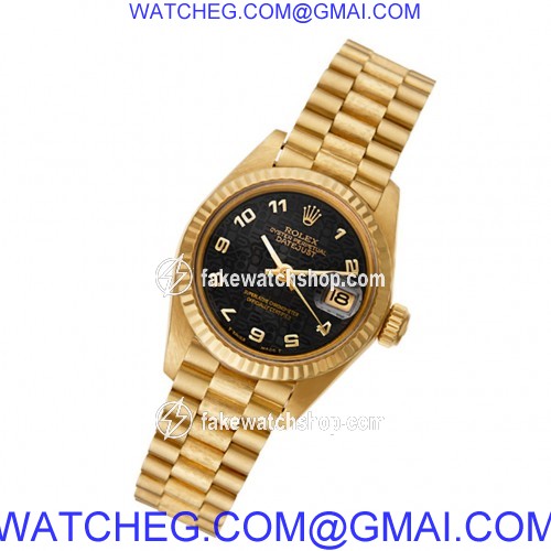 Rolex 6917 Datejust Automatic Female 18k yellow gold 2