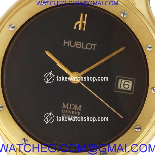 Hublot 172395 M D M Quartz Male 18k yellow gold 2