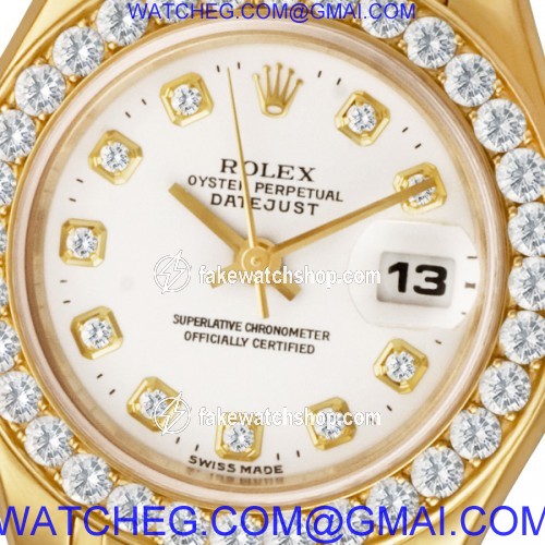 Rolex 80298 Pearlmaster Automatic Female 18k yellow gold 2