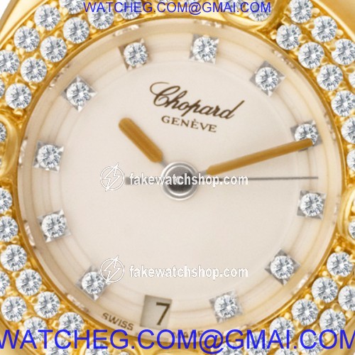 Chopard 8226 Gstaad Quartz Female 18k yellow gold 2