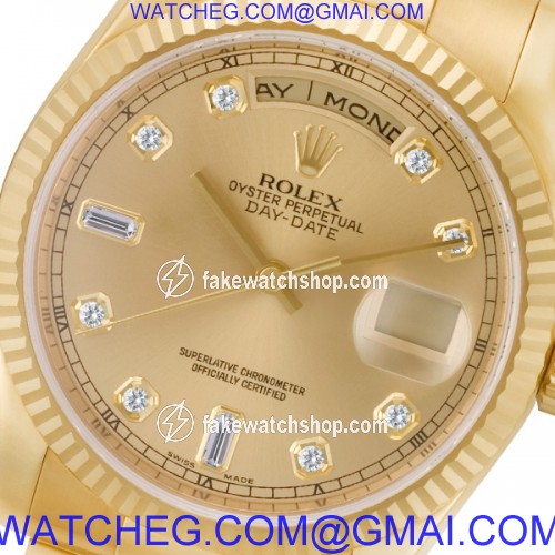 Rolex 118238 Day-Date Automatic Male 18k yellow gold 2