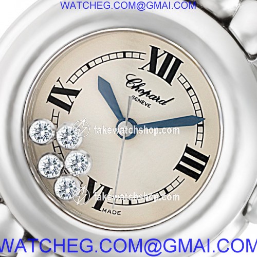 Chopard 27/8250-23 Happy Sport Quartz Female Stainless Steel 2