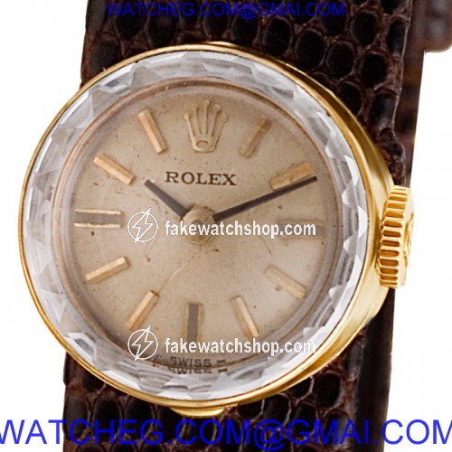 Rolex R500370 Chameleon Manual Female 14k yellow gold 2
