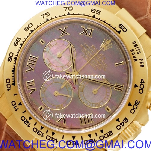 Rolex 116518 Daytona Automatic Male 18k yellow gold 2