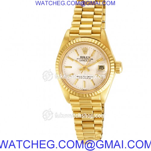 Rolex 6917 Datejust Automatic Female 18k yellow gold 2