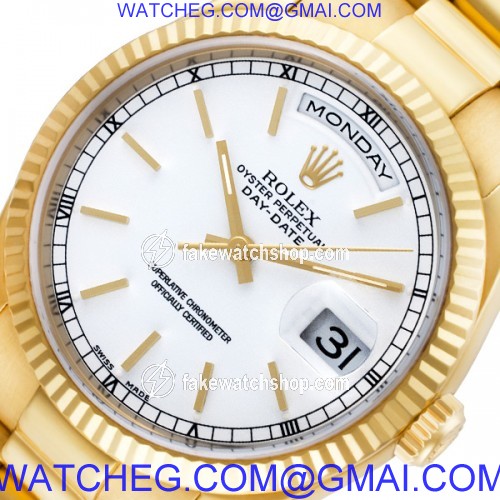 Rolex 118238 Day-Date Automatic Male 18k yellow gold 2