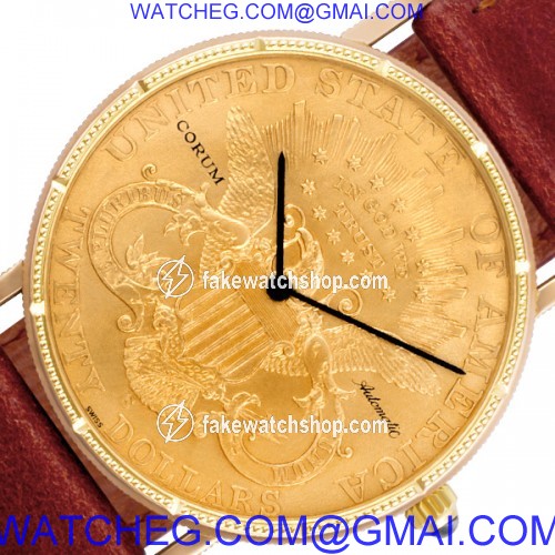 Corum 313510 $20 gold piece Automatic Male 18k yellow gold 2