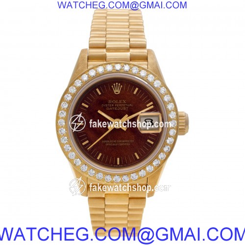 Rolex 69178 Datejust Automatic Female 18k yellow gold 2