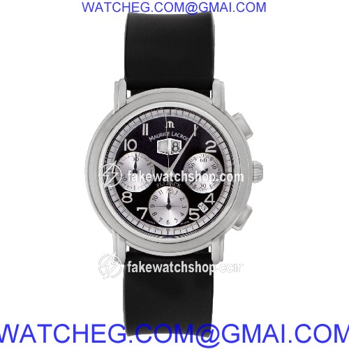 Maurice Lacroix mp6098-ss001-12e Flyback Chrono Automatic Unisex Stainless Steel 2