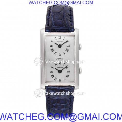 Chopard 2030 Dual Time Manual Unisex 18k White Gold 2