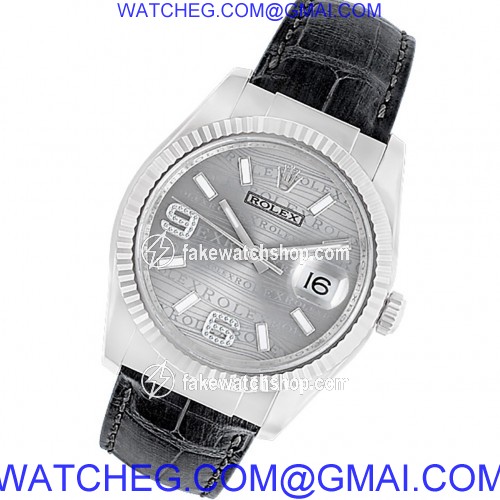 Rolex 116139 Datejust Automatic Male 18k White Gold 2