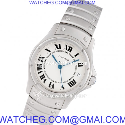 Cartier Cartier 2441 Santos Automatic Male Stainless Steel 2