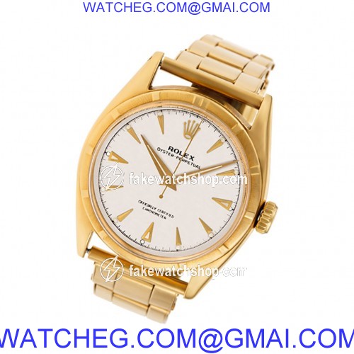Rolex 6085 Oyster Perpetual Automatic Unisex 18k yellow gold 2