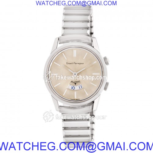 Girard Perregaux 1475 Alarm Manual Male Stainless Steel 2
