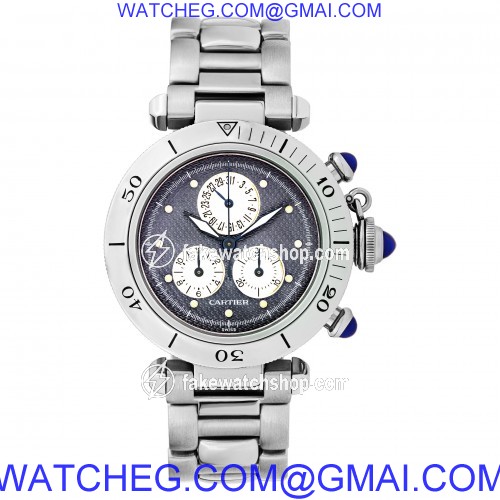 Cartier 1352 1 Pasha Quartz Unisex Stainless Steel 2
