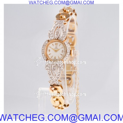 Omega Omega 4177 Classic Manual Female 18k yellow gold 2