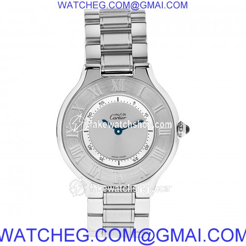 Cartier 1330 Must 21 Quartz Unisex Stainless Steel 2