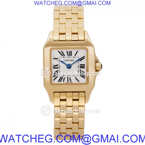 Cartier W25063X9 Demoiselle Quartz Female 18k yellow gold 2