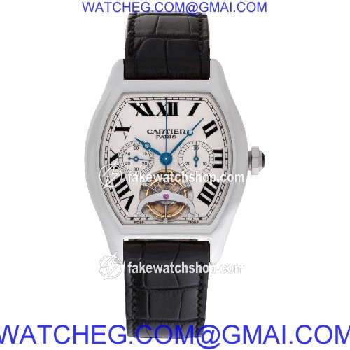 Cartier W1545751 Tortue Manual Male Platinum 2