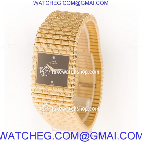 Piaget 7131C22 Emperador Quartz Unisex 18k yellow gold 2