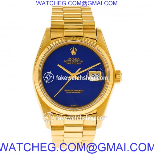 Rolex 16018 Datejust Automatic Male 18k yellow gold 2