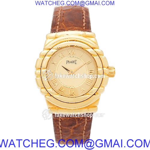 Piaget GOA15075 Tanagra Quartz Female 18k yellow gold 2