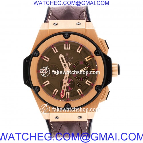 Hublot 703.OX.3113.HR.OPX2 King Power Arturo Fuente Automatic Male 18k rose gold 2
