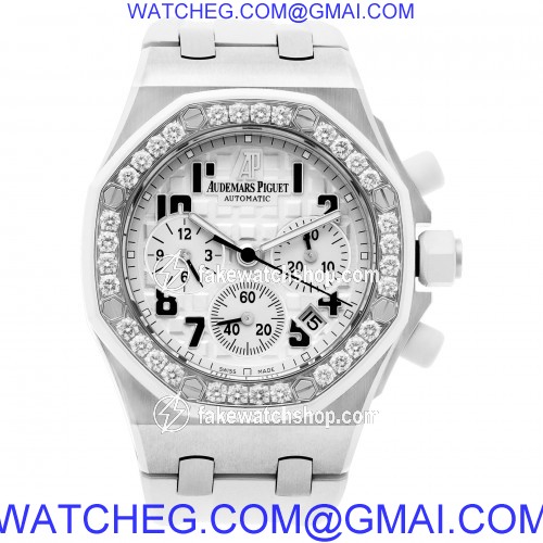 Audemars Piguet 26048SK.ZZ.D010CA.01 Royal Oak Offshore Automatic Female Stainless Steel 2