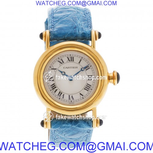 Cartier 1440 Diablo Quartz Female 18k yellow gold 2