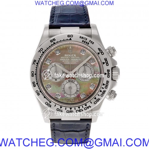Rolex 116519 Daytona Automatic Unisex 18k White Gold 2