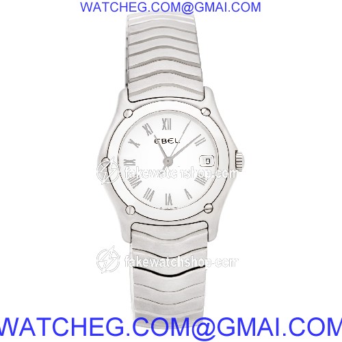 Ebel 9087F21 Classic Wave Quartz Female Stainless Steel 2