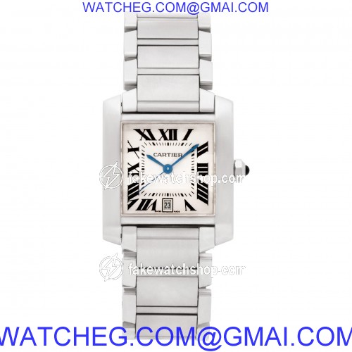 Cartier W51002Q3 Tank Francaise Automatic Male Stainless Steel 2