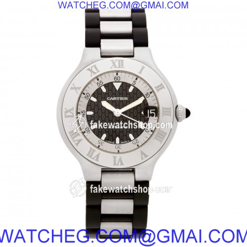 Cartier W10147U2 Autoscaph Automatic Male Stainless Steel 2