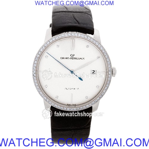 Girard Perregaux 49525D53A1A-BK6A 1966 Automatic Male 18k White Gold 2