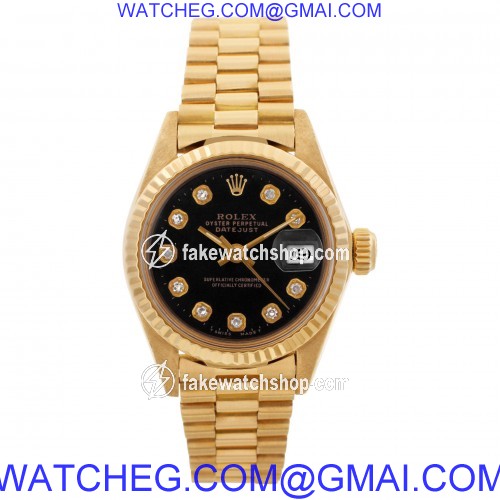 Rolex 6917 Datejust Automatic Female 18k yellow gold 2