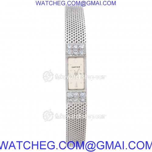 Cartier 8064269  Manual Female 18k White Gold 2