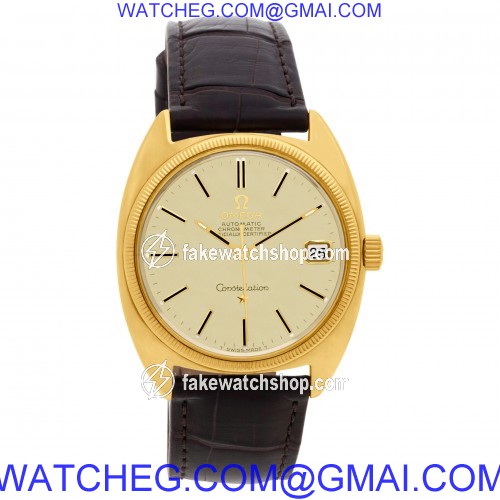Omega 168029 Constellation Automatic Male 14k yellow gold 2
