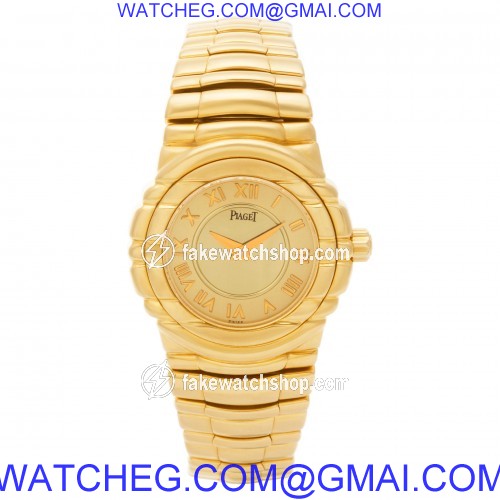 Piaget 16031m401d Tanagra Quartz Female 18k yellow gold 2