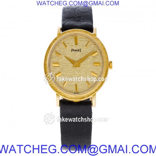 Piaget 9821 Oval Manual Female 18k yellow gold 2